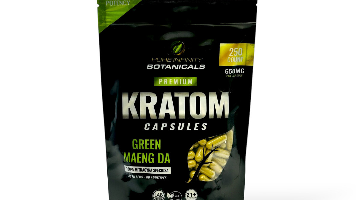 Green Maeng Da Kratom Capsules 