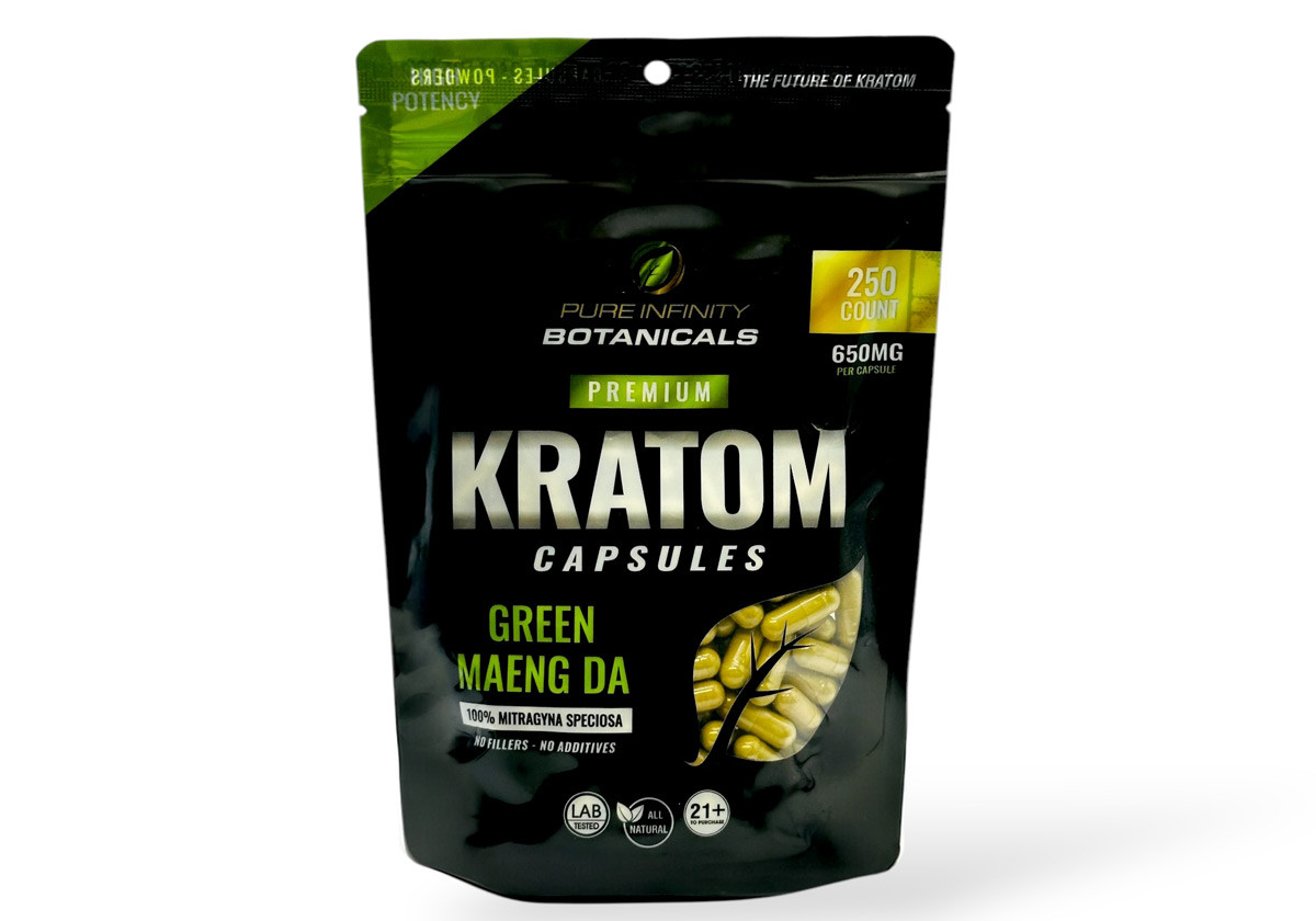 Green Maeng Da Kratom Capsules 