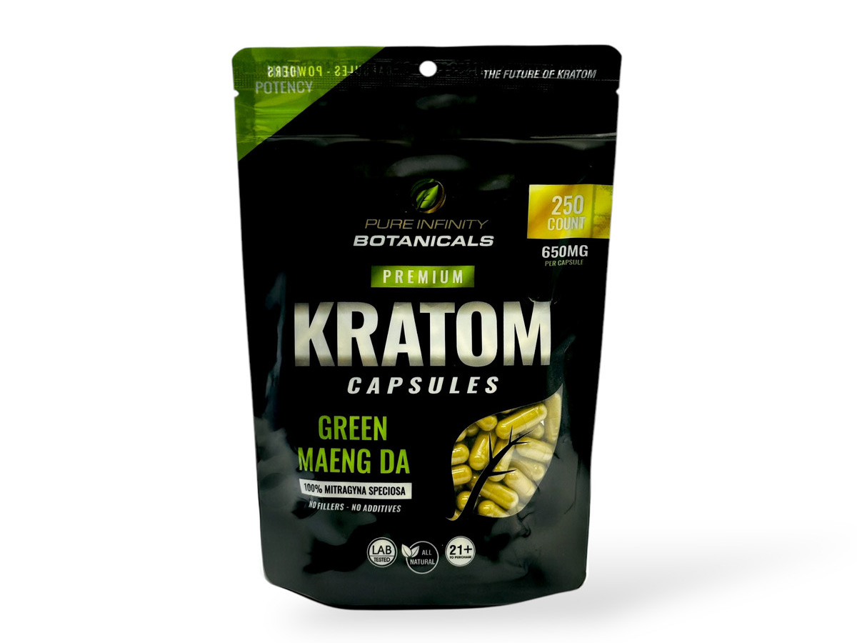 Green Maeng Da Kratom Capsules 