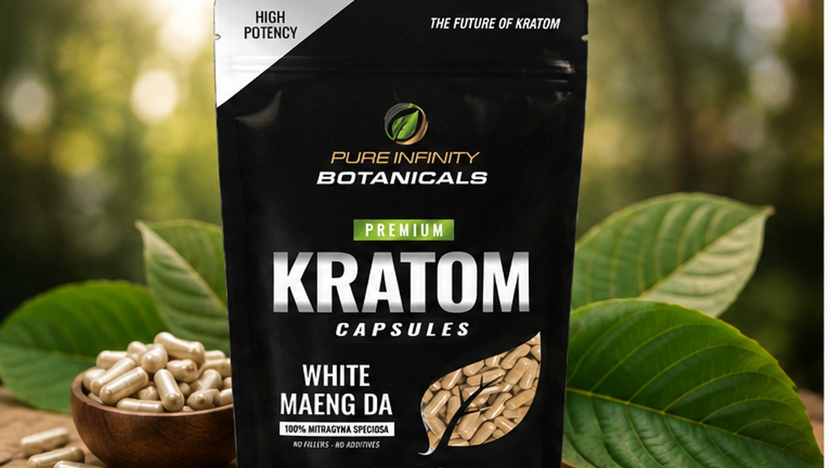 White Maeng Da Kratom Capsules 