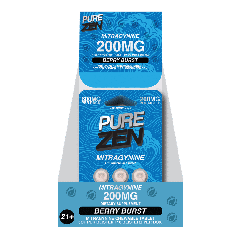 PURE ZEN 200MG Extract (Berry Burst)