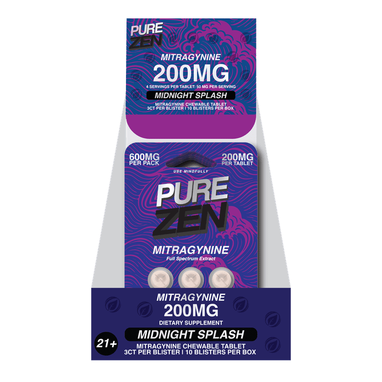 PURE ZEN 200MG Extract (Midnight Splash)