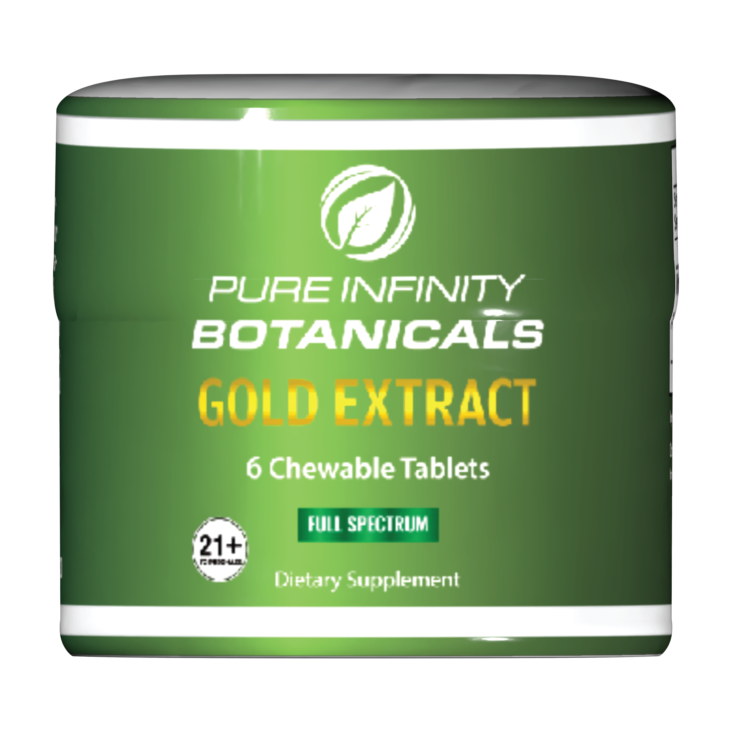 PIB Chewable 45% Gold 6CT Jar-Single