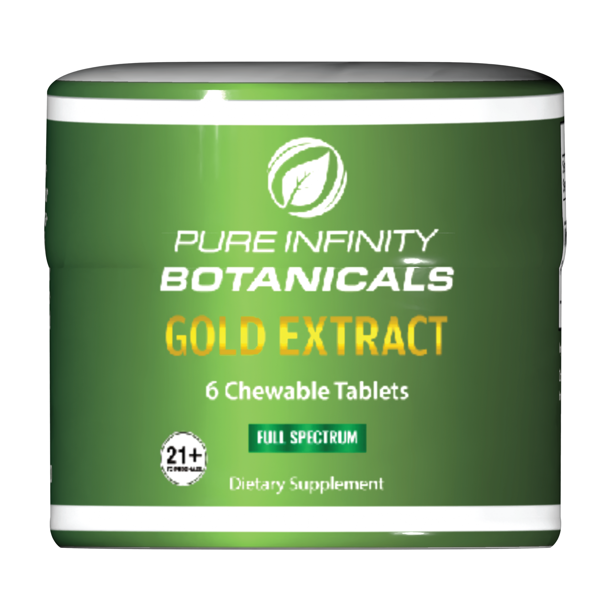 PIB Chewable 45% Gold 6CT Jar-Single