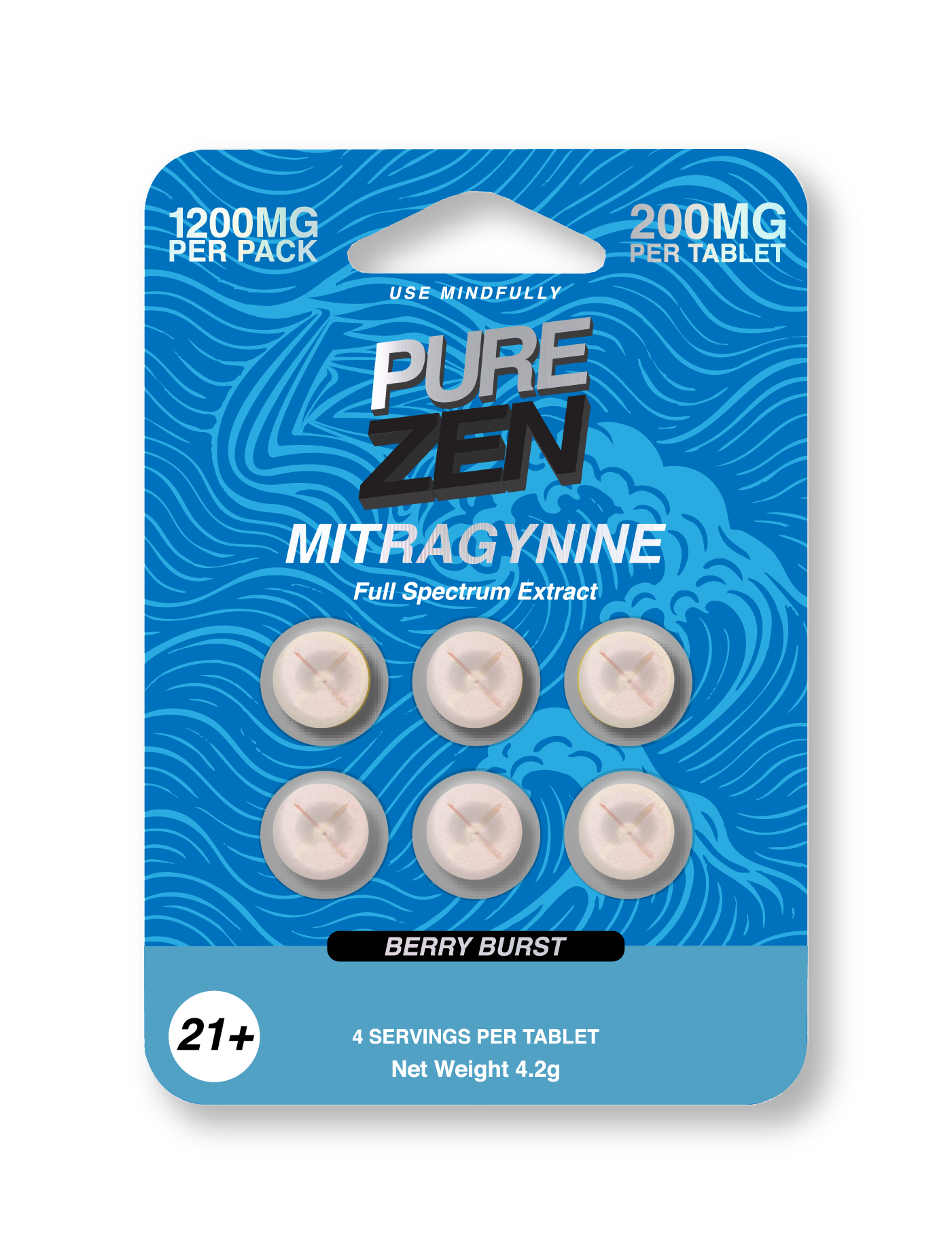 PURE ZEN 200MG Extract (Berry Burst)