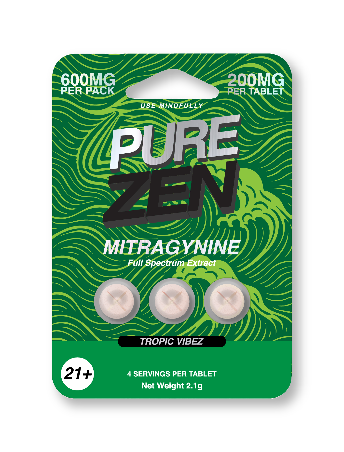 PURE ZEN 200MG Extract (Tropic Vibez)