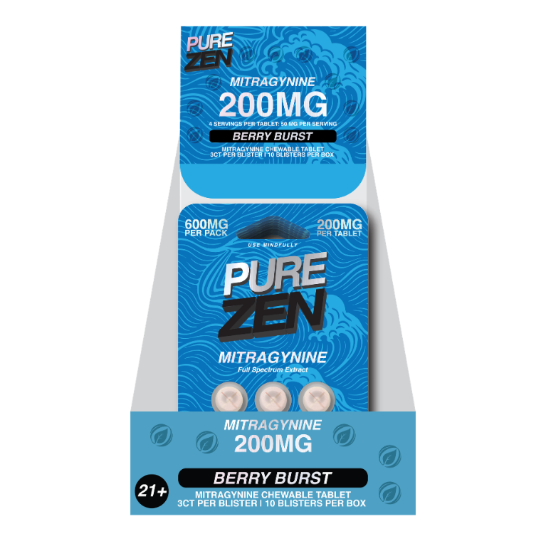 PURE ZEN 200MG Extract (Berry Burst)