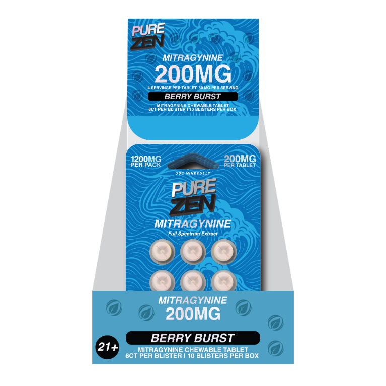 PURE ZEN 200MG Extract (Berry Burst)