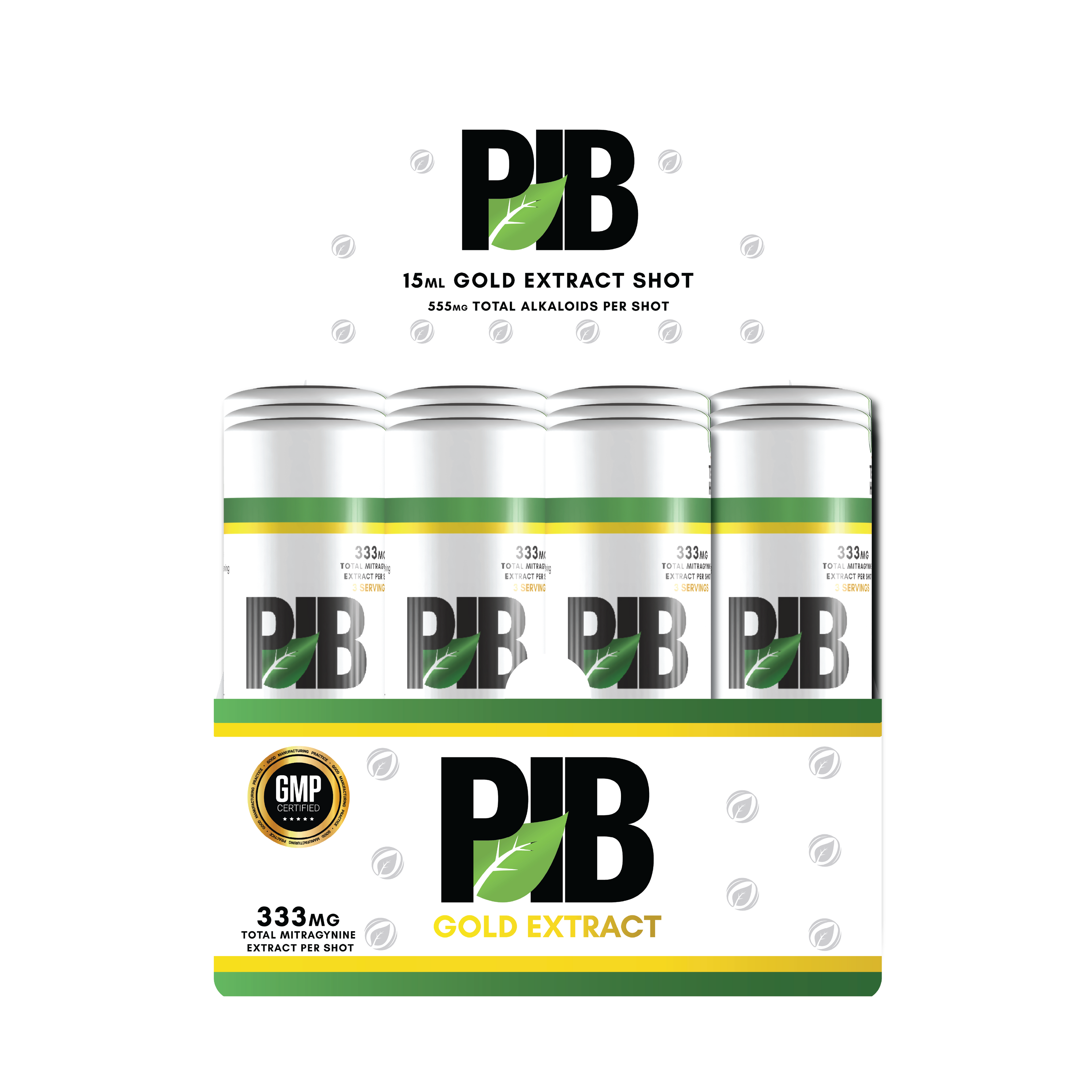PIB Liquid Shot 15ML Extract 12CT