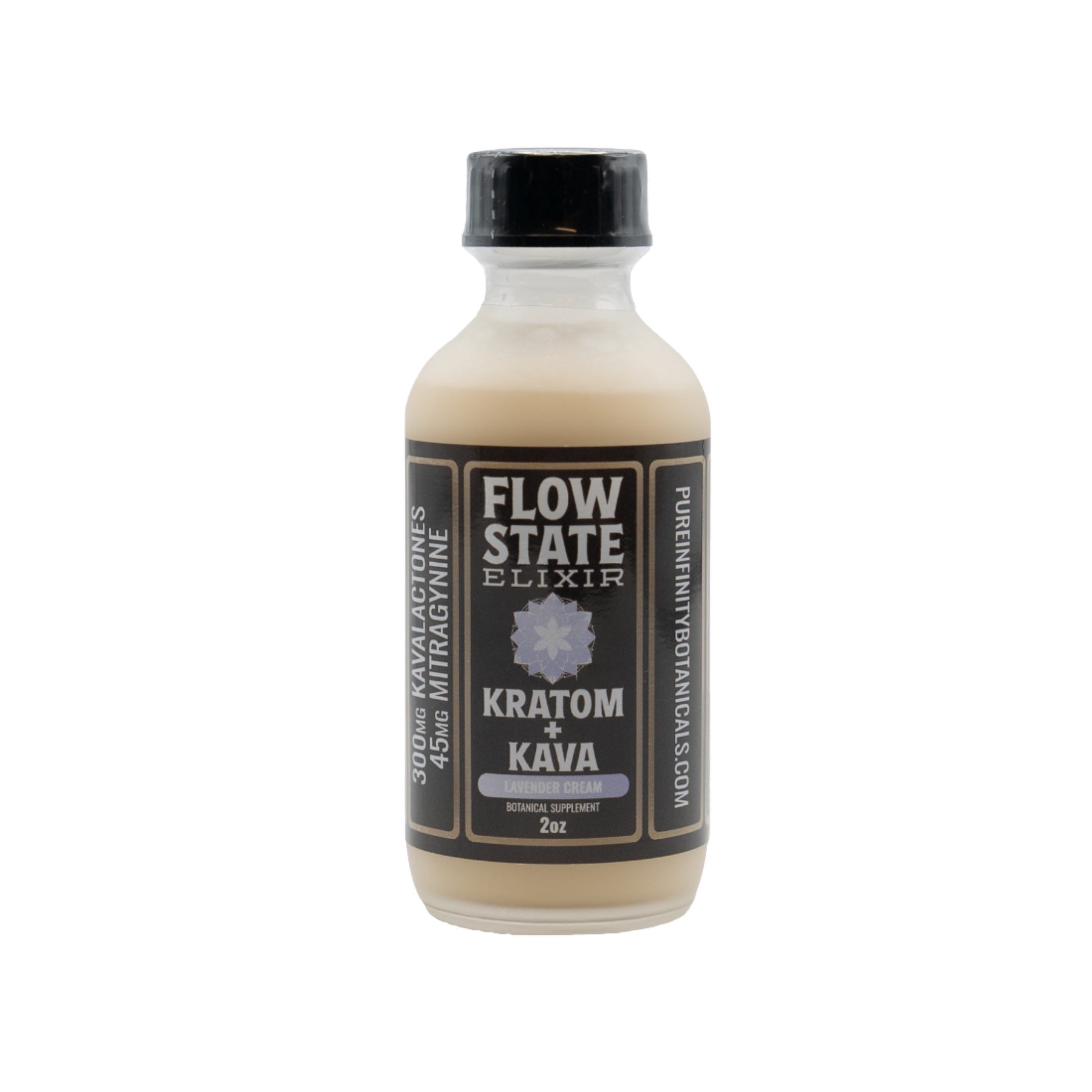 Flow State Kava Kratom Lavender Cream Single Shot