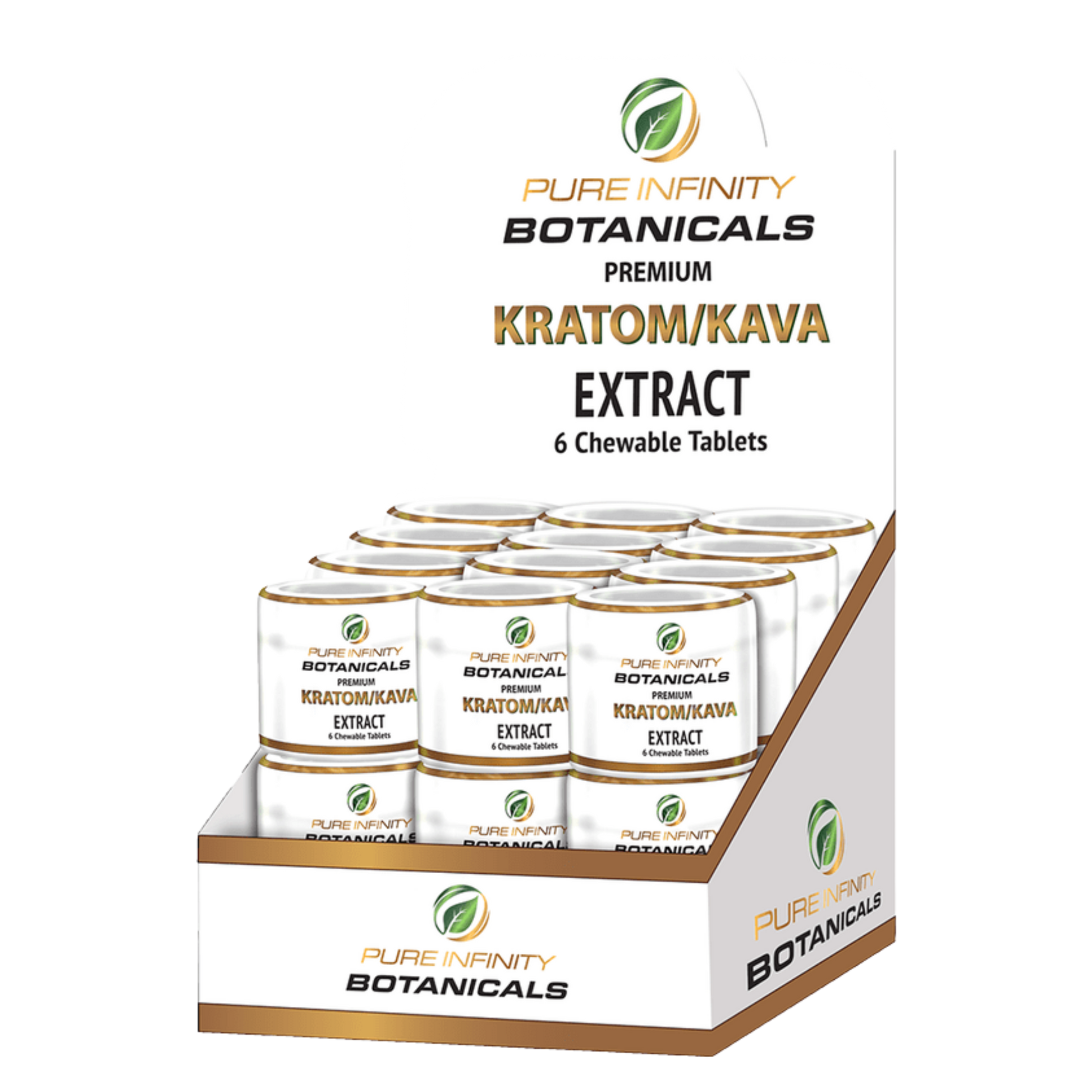 PIB Chewable 50/50 Kava Kratom