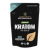 Pure Infinity Botanicals Premium Indo Kratom powder bag, black packaging, high potency